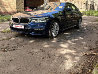 2018 BMW 5 серии 530d xDrive VII (G30/G31/G38), синий, 4700000 рублей, вид 1