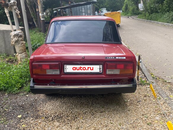 2008 Lada (ВАЗ) 2107, красный - вид 6