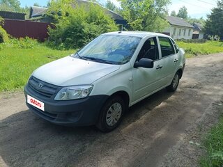 2018 Lada (ВАЗ) Granta I, белый, 385000 рублей, вид 1