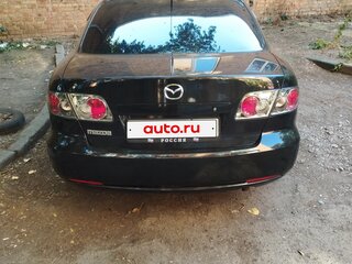 2006 Mazda 6 I (GG) Рестайлинг, чёрный, 500000 рублей, вид 4