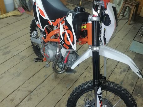 2024 Kayo Basic TT125, оранжевый, 77777 рублей, вид 1