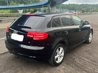 2009 Audi A3 II (8P) Рестайлинг 2, чёрный, 800000 рублей, вид 5