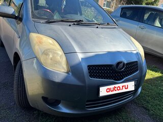2007 Toyota Vitz II (XP90), серебристый, 500000 рублей, вид 1
