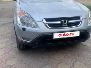 2003 Honda CR-V II, серебристый, 735000 рублей, вид 1