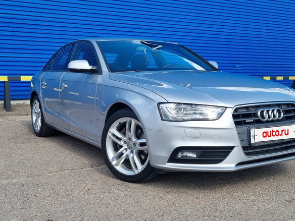 2014 Audi A4 IV (B8) Рестайлинг, серый - вид 3