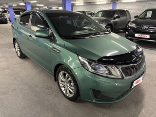 2012 Kia Rio III, зелёный, 639000 рублей, вид 3