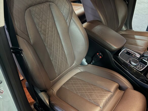 2021 BMW X3 30i xDrive III (G01) Рестайлинг, белый, 5950000 рублей - вид 11