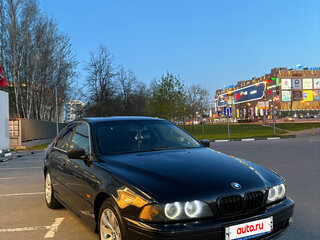 2003 BMW 5 серии 525i IV (E39) Рестайлинг, чёрный, 1100000 рублей, вид 4