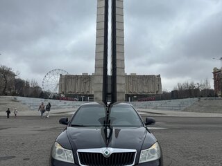 2010 Skoda Octavia II (A5) Рестайлинг, чёрный, 805000 рублей, вид 2