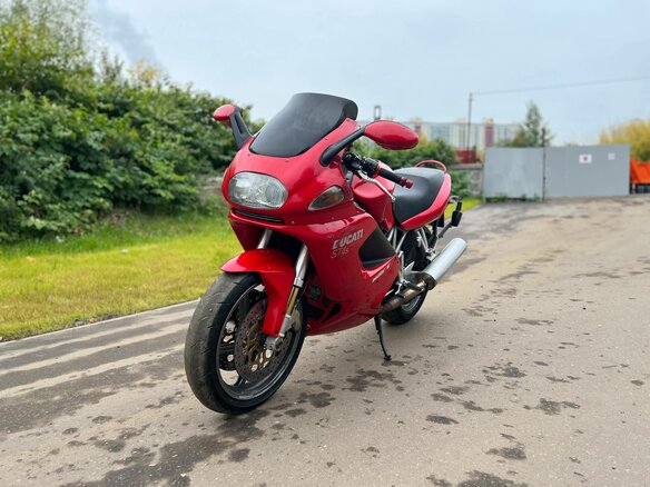 2002 Ducati ST, красный, 300000 рублей - вид 9