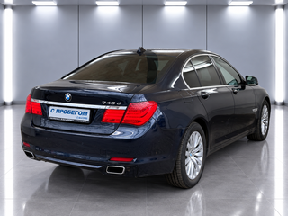 2011 BMW 7 серии 740d V (F01/F02/F04), синий, 1999000 рублей, вид 4