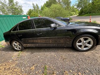 2014 Audi A4 IV (B8) Рестайлинг, чёрный, 1350000 рублей, вид 4