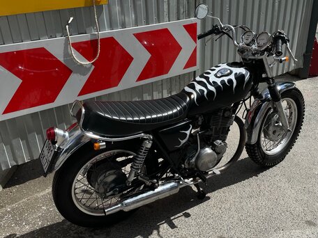 2000 Yamaha SR400, чёрный, 270000 рублей, вид 2