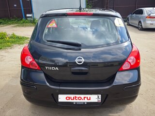 2012 Nissan Tiida I Рестайлинг, чёрный, 500000 рублей, вид 5