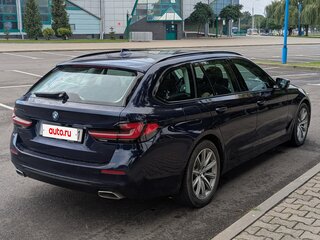 2020 BMW 5 серии 520d VII (G30/G31/G38) Рестайлинг, синий, 3500000 рублей, вид 4