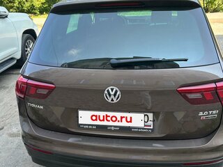 2017 Volkswagen Tiguan II, коричневый, 1999000 рублей, вид 2