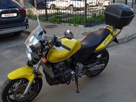 2002 Honda CB 600F Hornet, жёлтый, 360000 рублей, вид 3