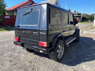 2001 Mercedes-Benz G-Класс 500 II (W463), чёрный, 1499999 рублей, вид 4