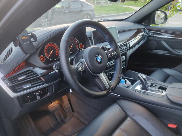 2015 BMW X6 35i II (F16), коричневый, 3550000 рублей - вид 5
