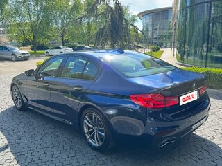 2017 BMW 5 серии 520i VII (G30/G31/G38), синий, 3100000 рублей, вид 5