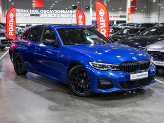 2019 BMW 3 серии 320d xDrive VII (G2x), синий, 4250000 рублей, вид 5
