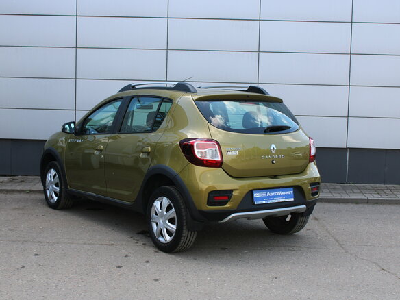 2015 Renault Sandero Stepway II, зелёный - вид 7