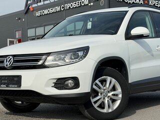 2014 Volkswagen Tiguan I Рестайлинг, белый, 1400000 рублей, вид 2