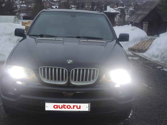 2006 BMW X5 4.8is I (E53) Рестайлинг, чёрный, 1799999 рублей - вид 6