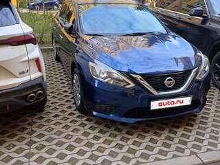 2016 Nissan Sentra VII (B17) Рестайлинг, синий, 950000 рублей, вид 1