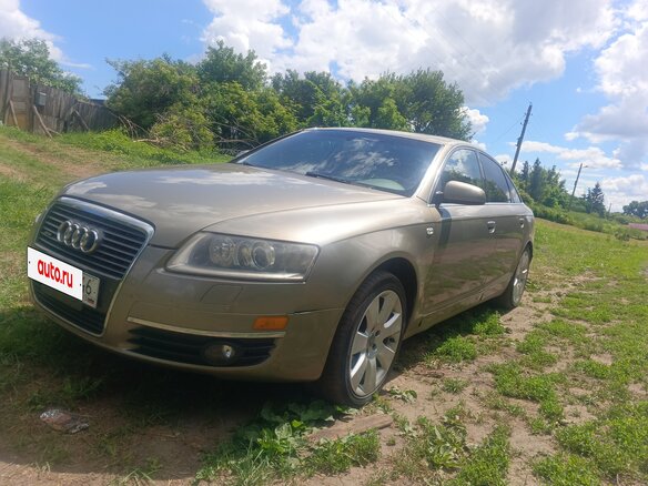 2006 Audi A6 III (C6), бежевый, 750000 рублей - вид 1