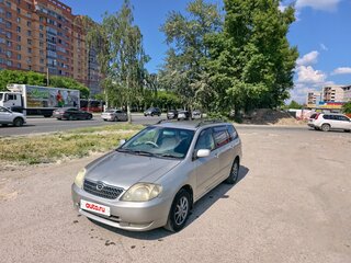 2002 Toyota Corolla Fielder IX (E120, E130), серебристый, 450000 рублей, вид 2