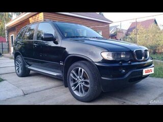 2003 BMW X5 3.0d I (E53), чёрный, 1750000 рублей, вид 3