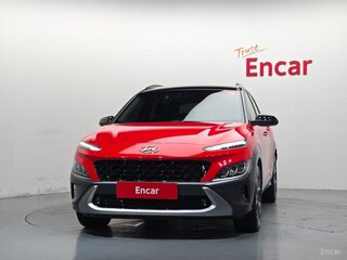 2022 Hyundai Kona I Рестайлинг, пурпурный, 1340000 рублей, вид 3