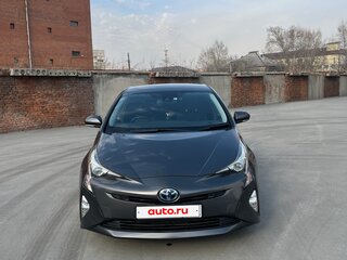 2017 Toyota Prius IV (XW50), серый, 1710000 рублей, вид 4