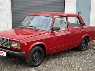 1997 Lada (ВАЗ) 2107, красный, 110000 рублей, вид 2