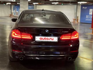 2019 BMW 5 серии 530i VII (G30/G31/G38), чёрный, 1670000 рублей, вид 4
