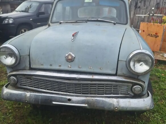 1964 Москвич 403, голубой, 300000 рублей