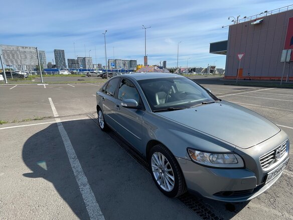 2008 Volvo S40 II Рестайлинг, серый, 750000 рублей