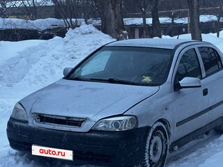 2001 Opel Astra G, белый, 165000 рублей, вид 1