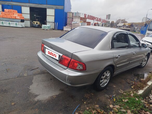 2006 Kia Magentis I Рестайлинг, серебристый, 320000 рублей - вид 2