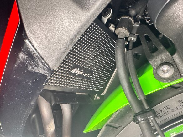 2021 Kawasaki Ninja 400, зелёный - вид 33