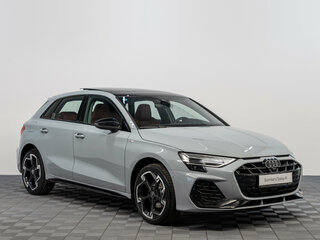 2026 Audi A3 Sportback 35 TFSI IV (8Y) Рестайлинг, серый, 4250000 рублей, вид 3