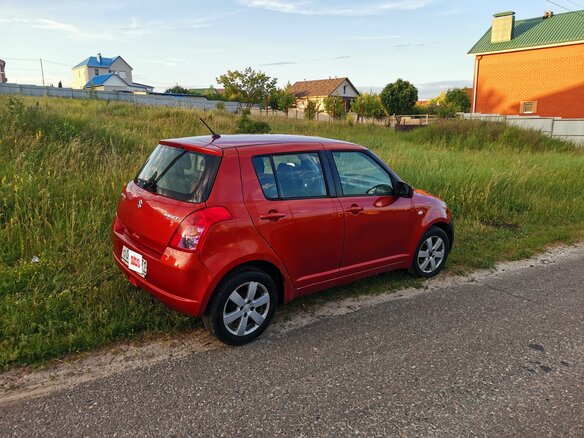 2008 Suzuki Swift III, оранжевый, 410000 рублей - вид 4