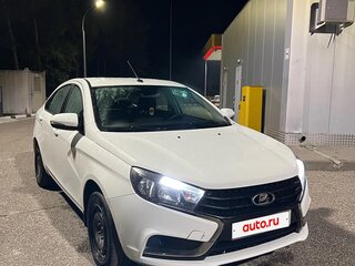 2021 Lada (ВАЗ) Vesta I, белый, 900000 рублей, вид 1