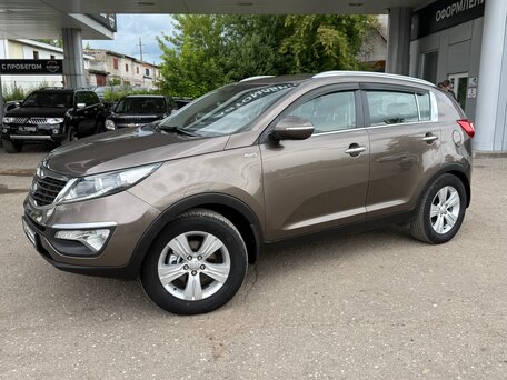 2011 Kia Sportage III, коричневый, 1235000 рублей, вид 2