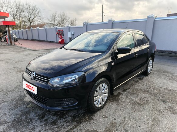 2012 Volkswagen Polo V, чёрный, 790000 рублей