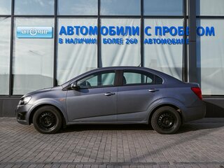 2014 Chevrolet Aveo II, серый, 584000 рублей, вид 2