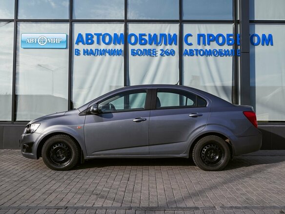 2014 Chevrolet Aveo II, серый, 584000 рублей - вид 1