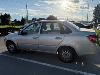 2013 Lada (ВАЗ) Granta I, серебристый, 400000 рублей, вид 5
