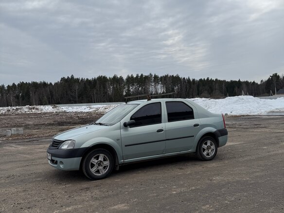 2007 Renault Logan I, зелёный, 320000 рублей - вид 8